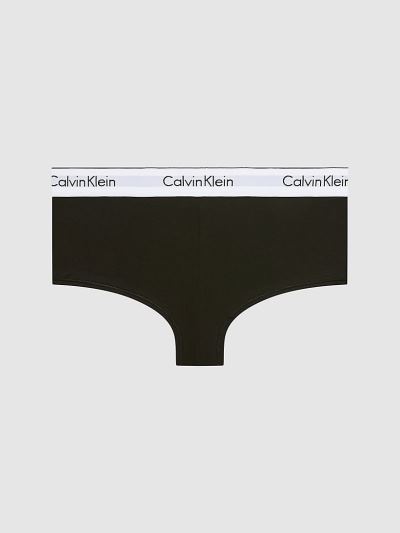 Calvin Klein Ruhák HU777999 | Calvin Klein Modern Cotton High Waisted Női Csípő Bugyi Fekete